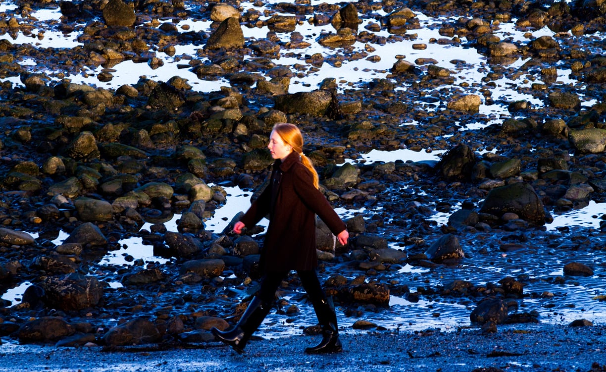 Girl walking