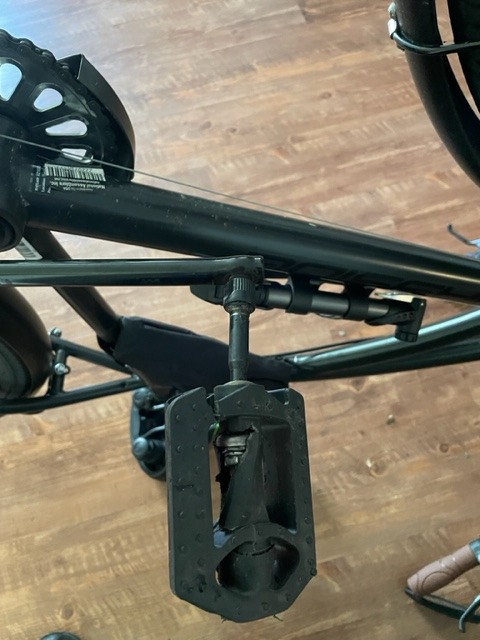 Broken Bicycle Pedal