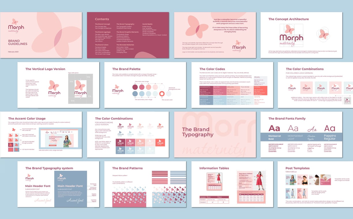brand guidelenes, brand identity and logo design