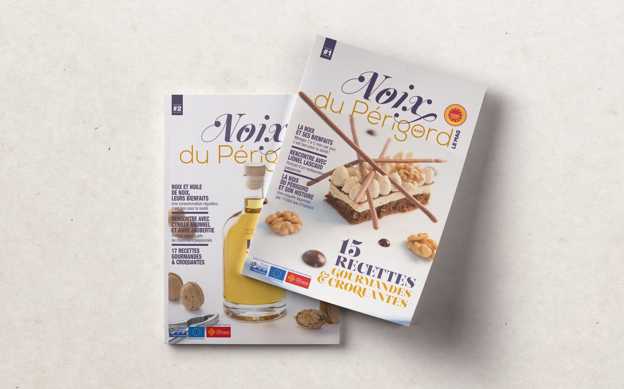 Magazine culinaire de la noix du Périgord AOP