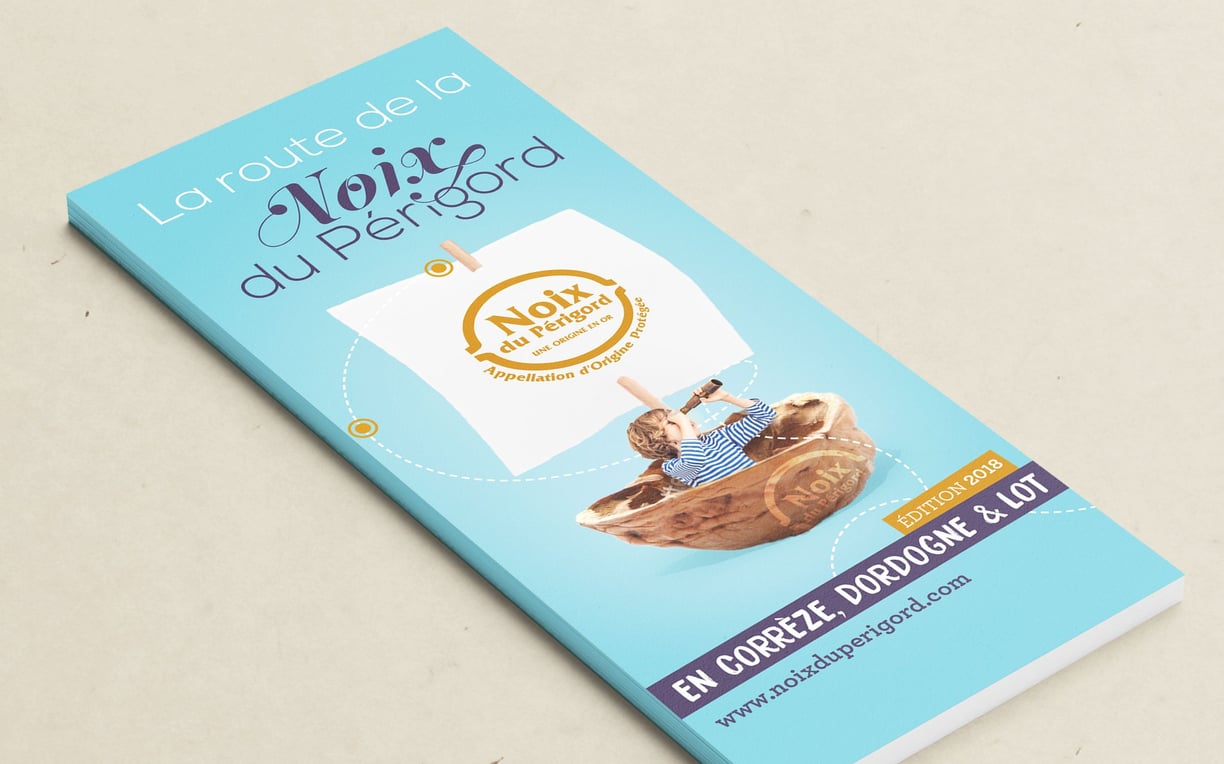 Livret touristique de la route de la noix du Périgord