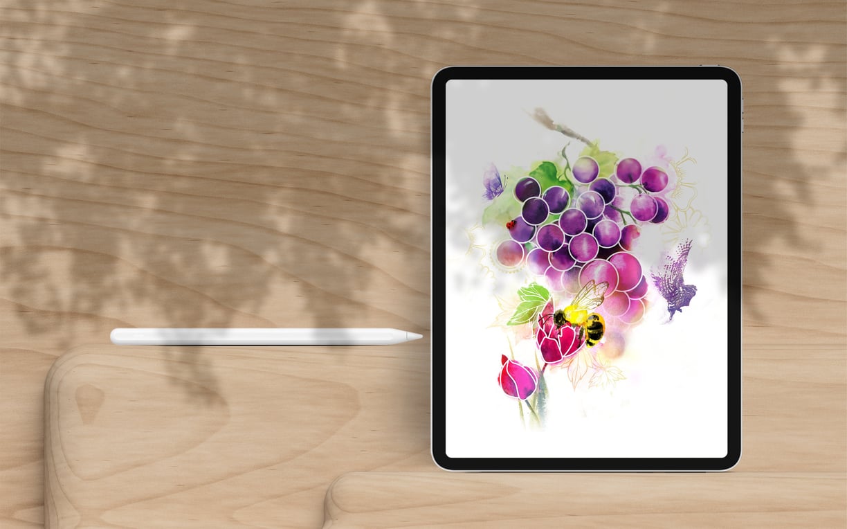 Illustration Vignerons de Buzet
