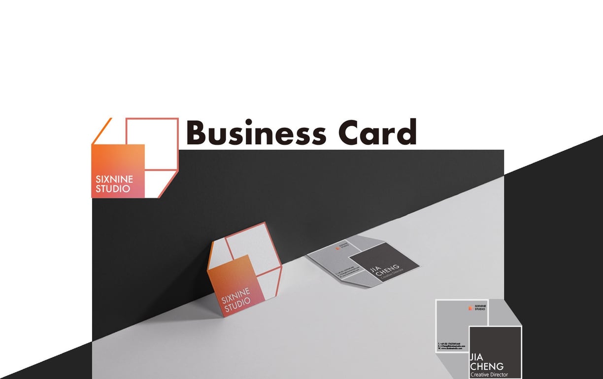 sixnine studio business card