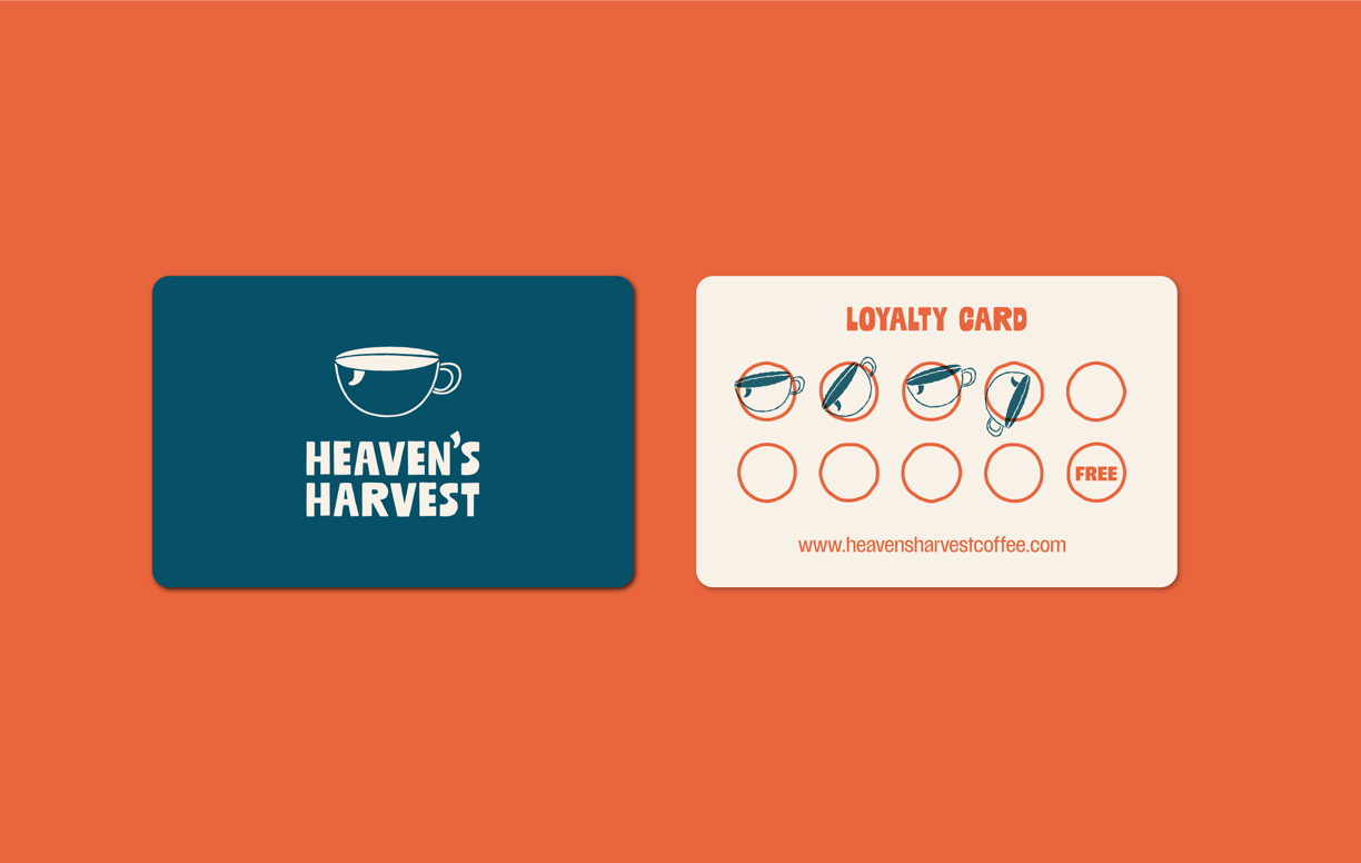 heavens harvest business cards