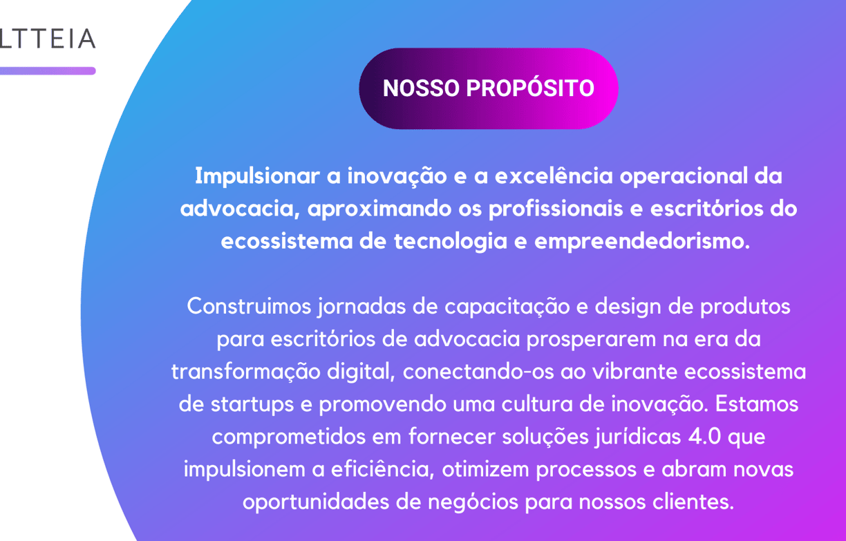 a person standing in front of a purple and blue background