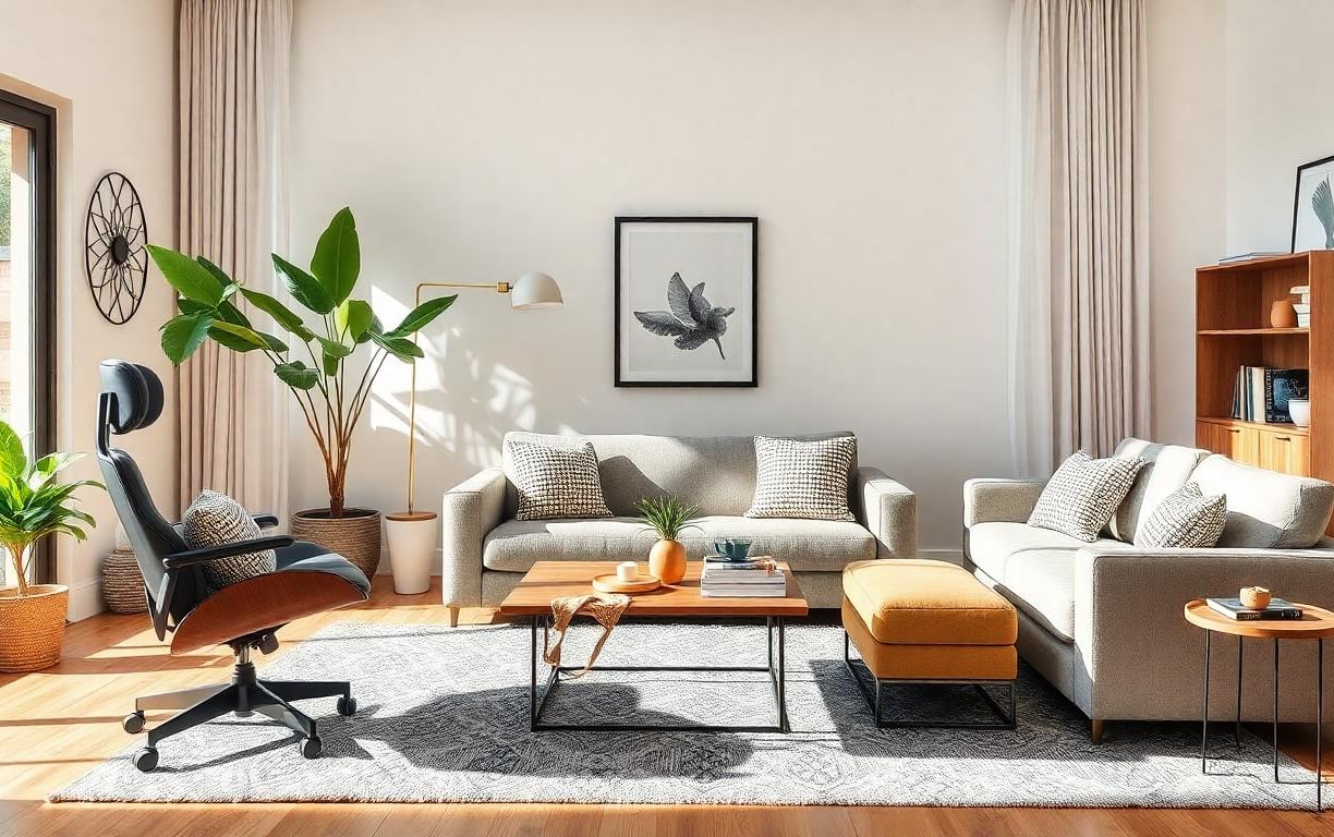 a nice living room