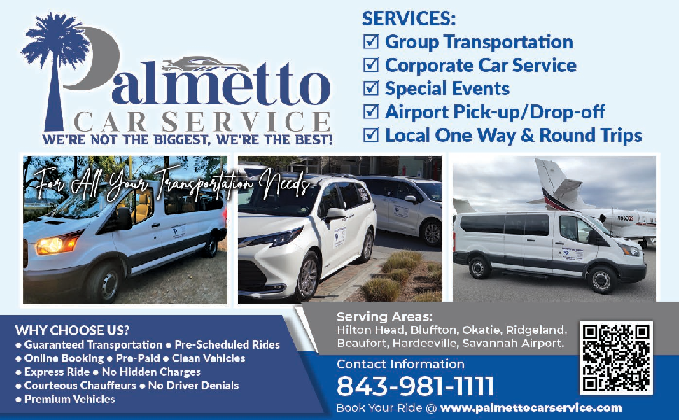 Airport Transportation Savannah Hilton Head, Bluffton