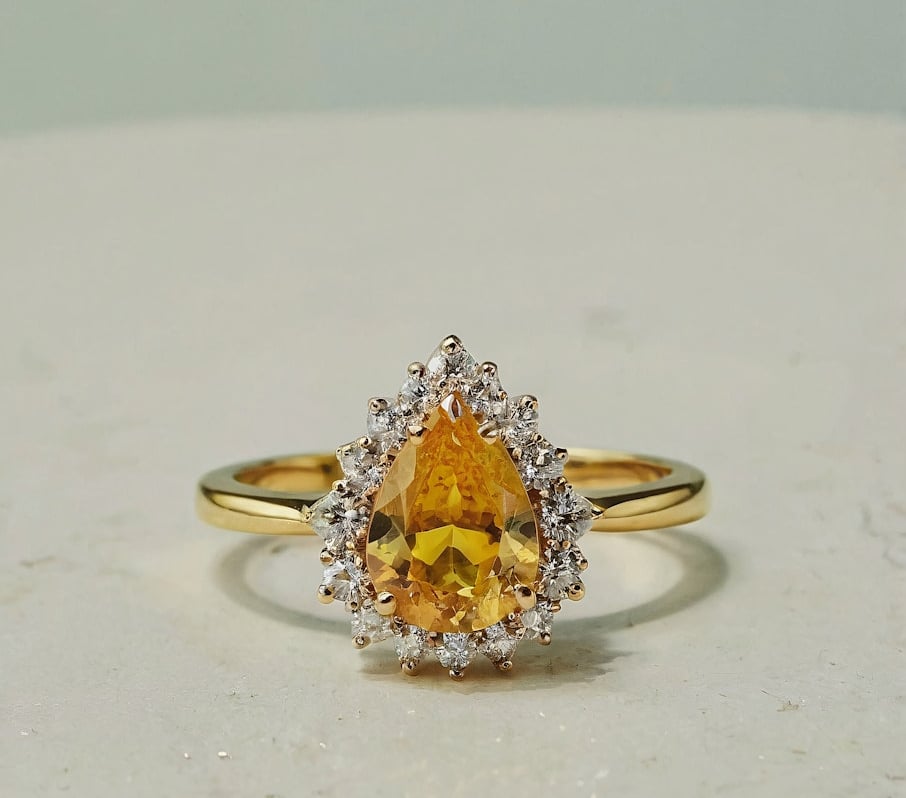 bague en pierre fine naturelle
