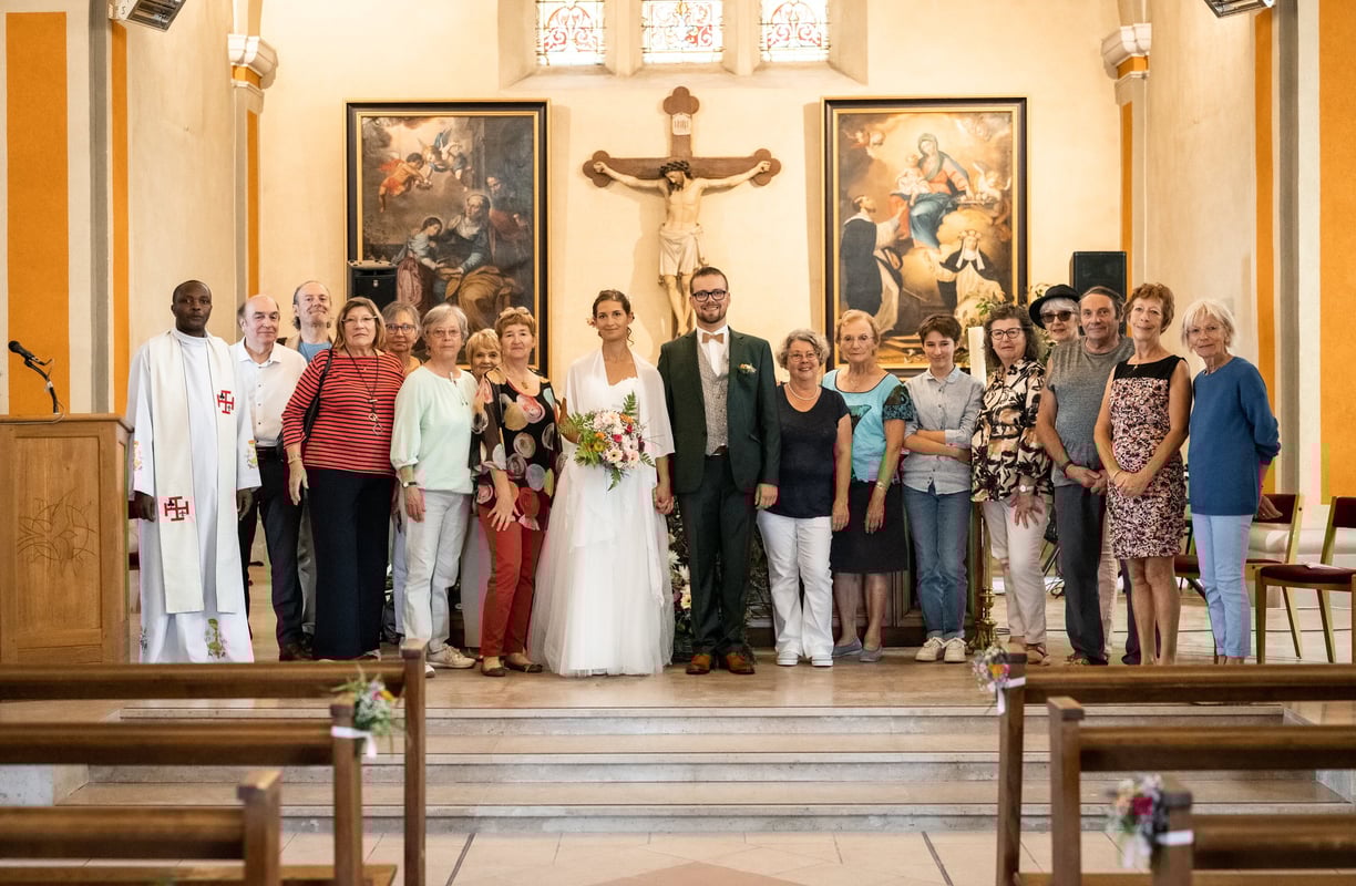 Mariage église St Pierre en Faucigny sept 2025