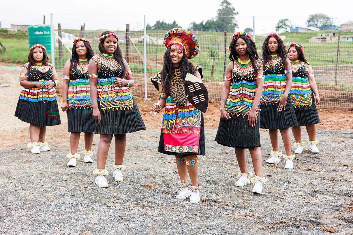 Zulu traditional wedding photographer