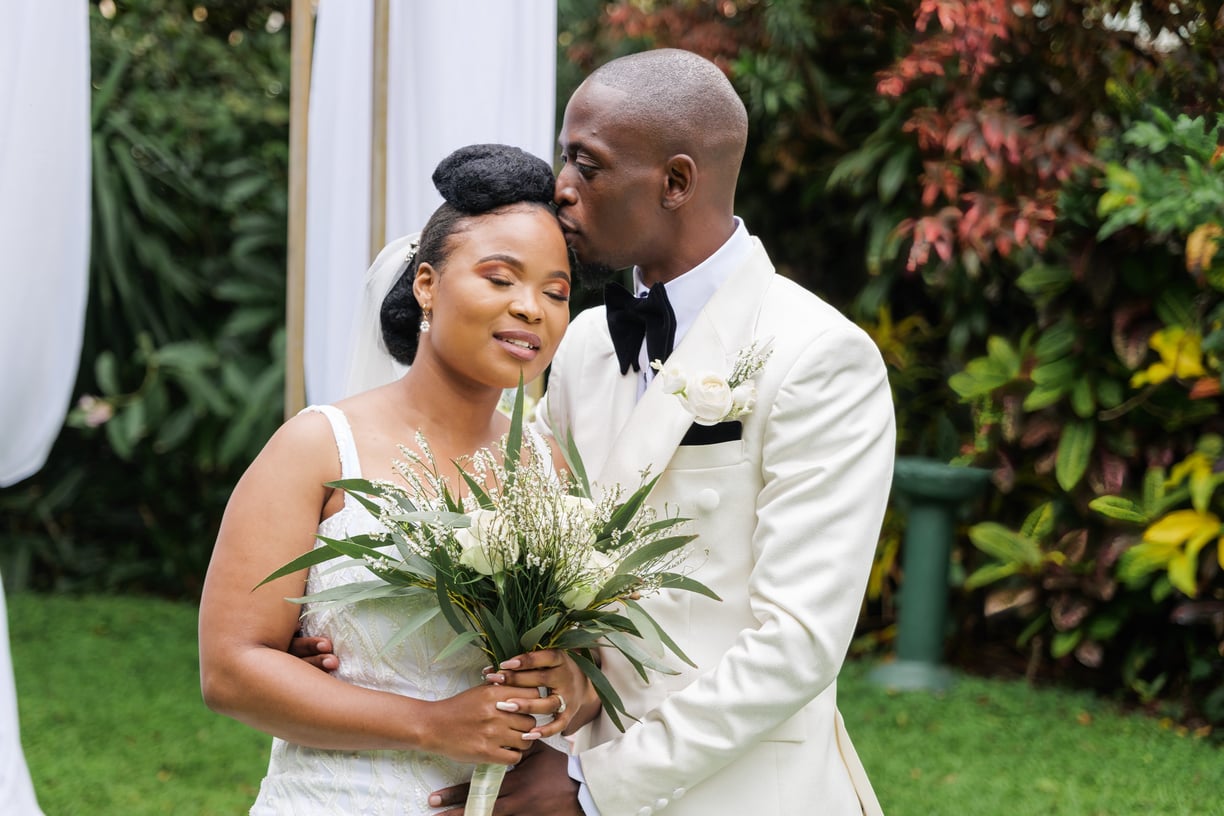 Durban white wedding photography
