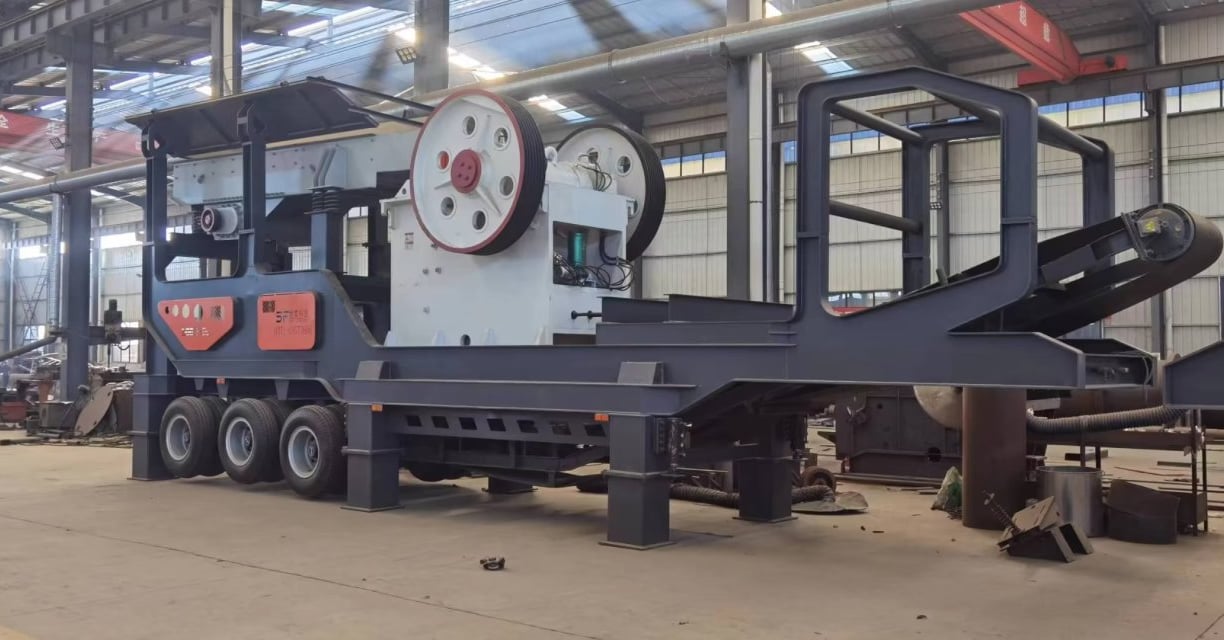 Mobile jaw crusher plant for sale