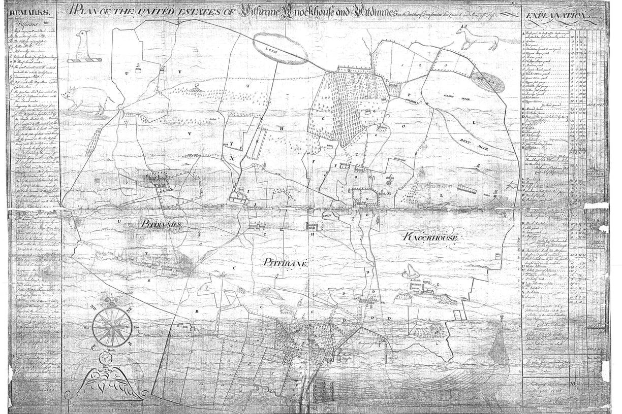 Pitfirrane Map