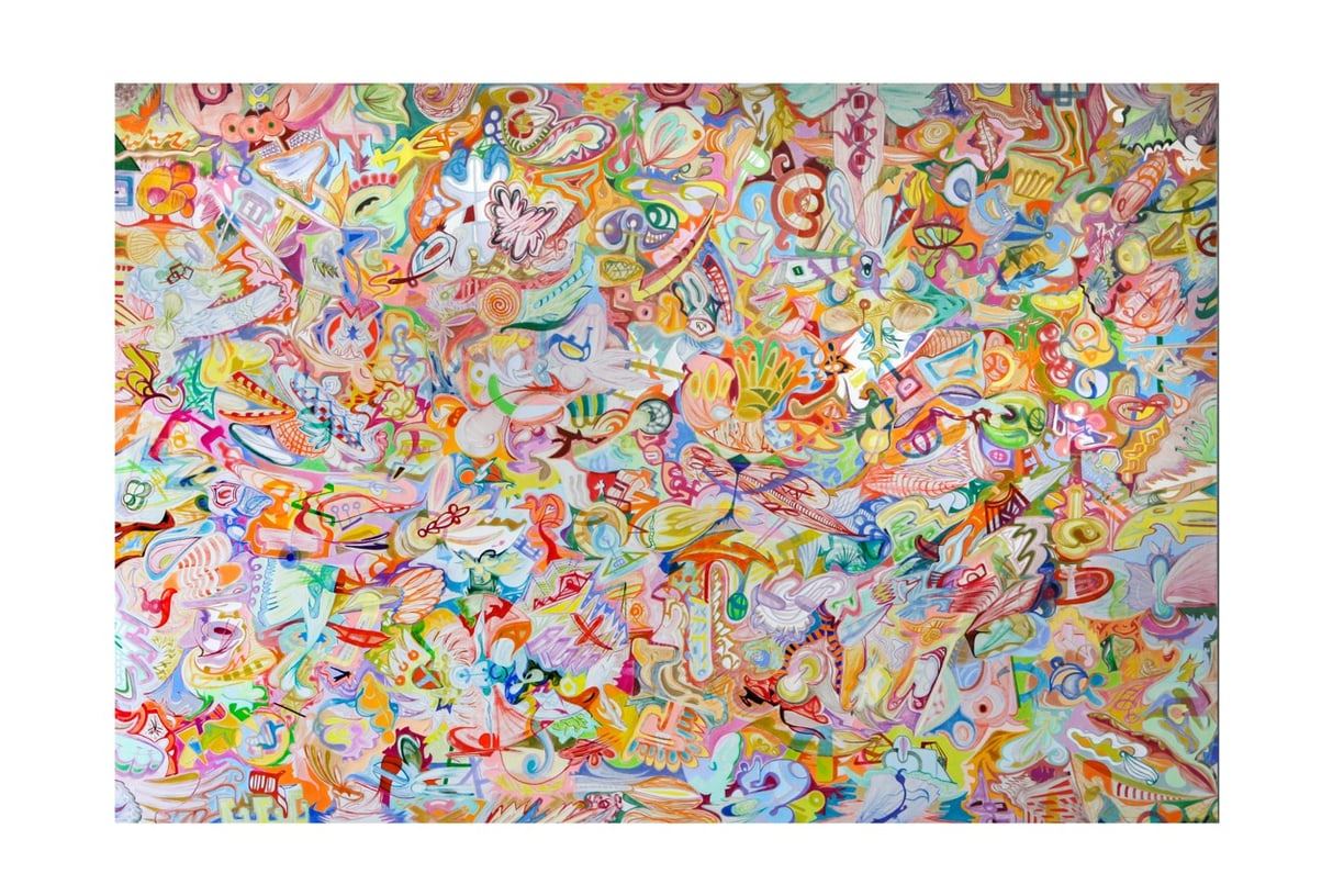 Untitled, oil on canvas, 190x230cm