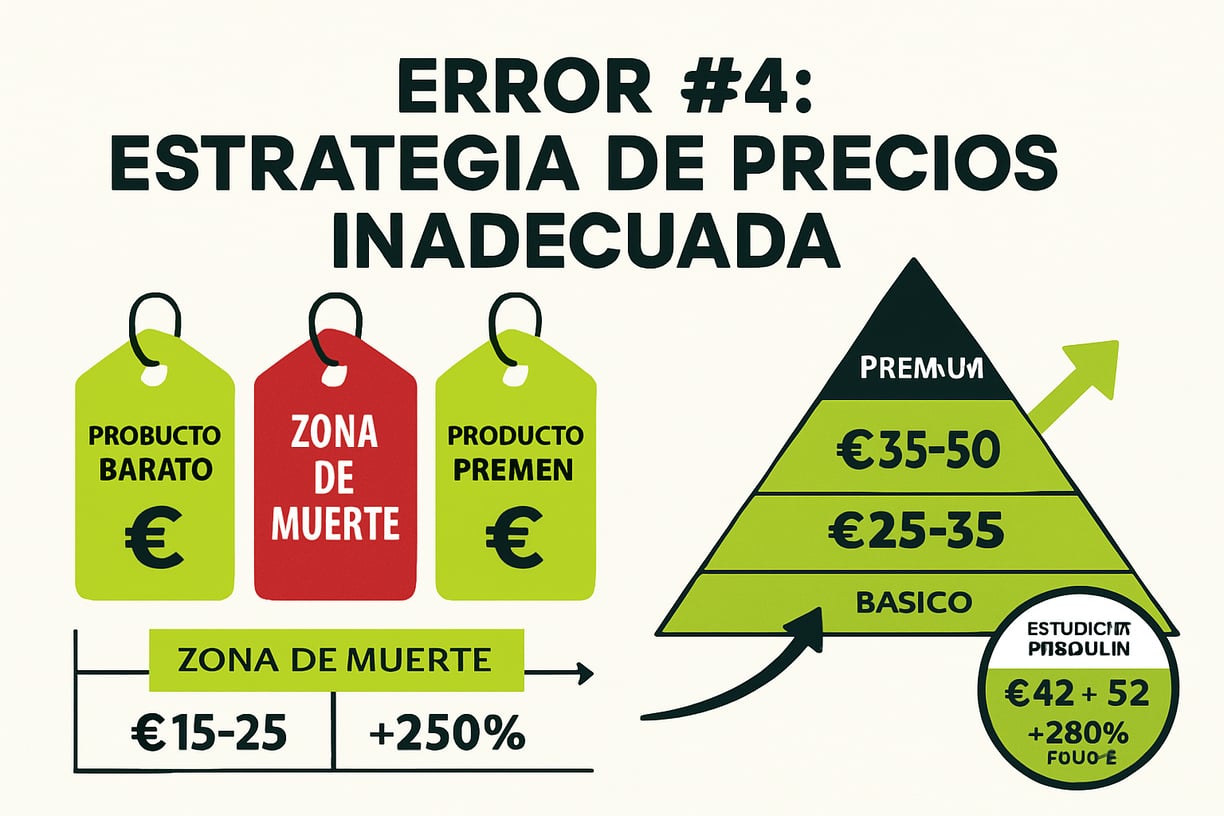 Error #4: Estrategia de Precios Inadecuada - El Equilibrio Perdido Entre Valor y Competitividad