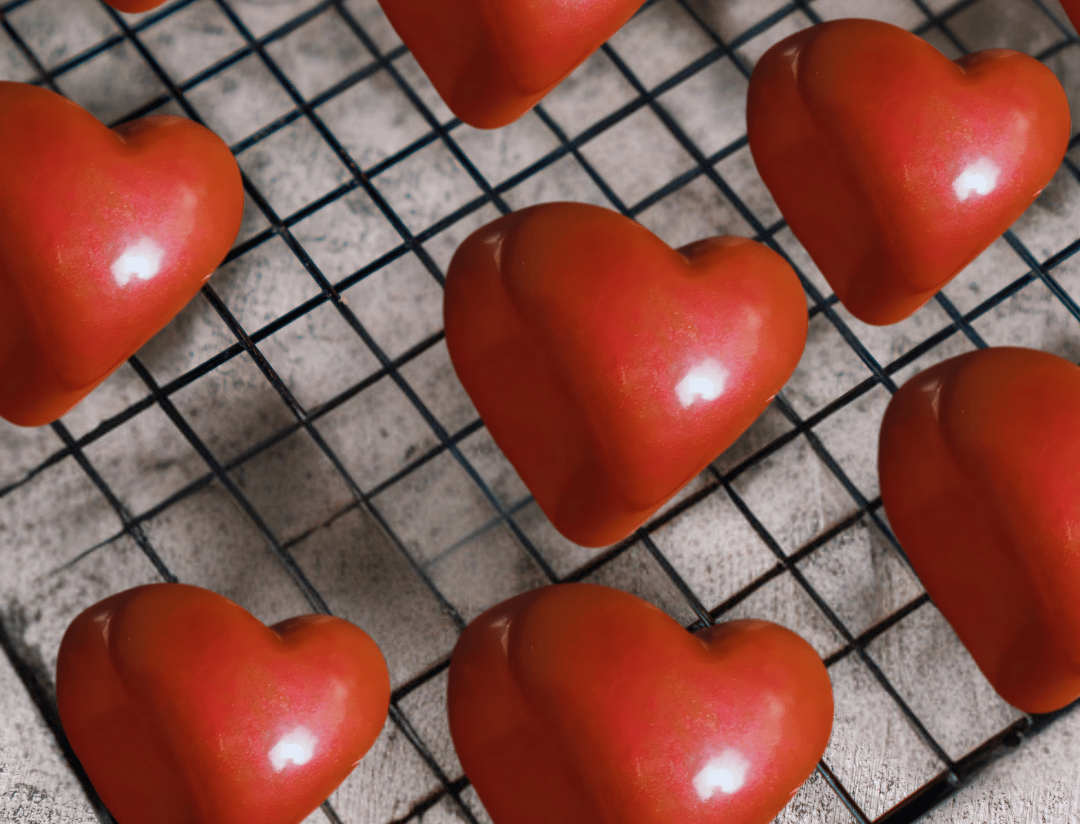 LovebitesChoco Red heart Chocolate valentine