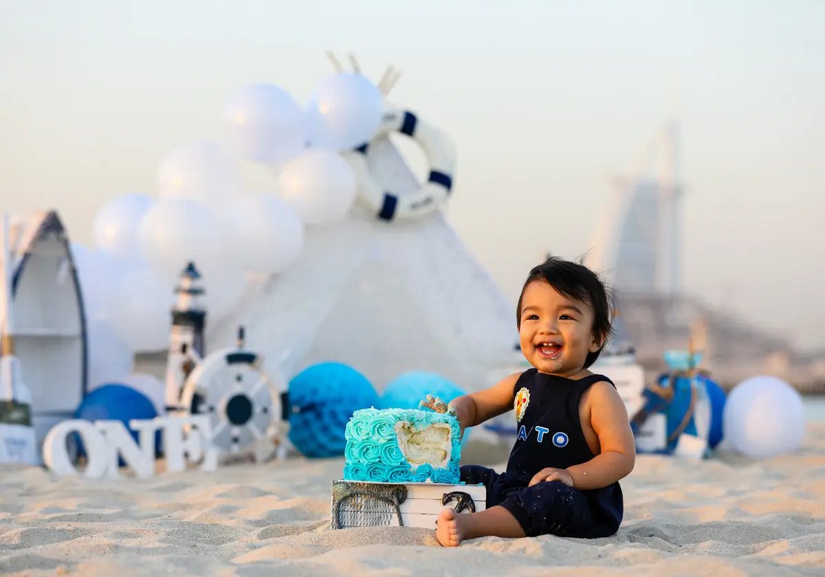 Cake Smash Photography Dubai
