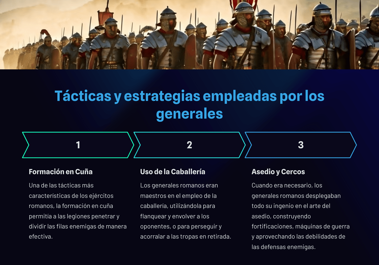 tacticas y estrategias de los generales