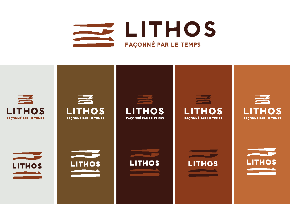 Logo - Identité visuelle - Lithos - Poterie - Amy Atelier Graphique