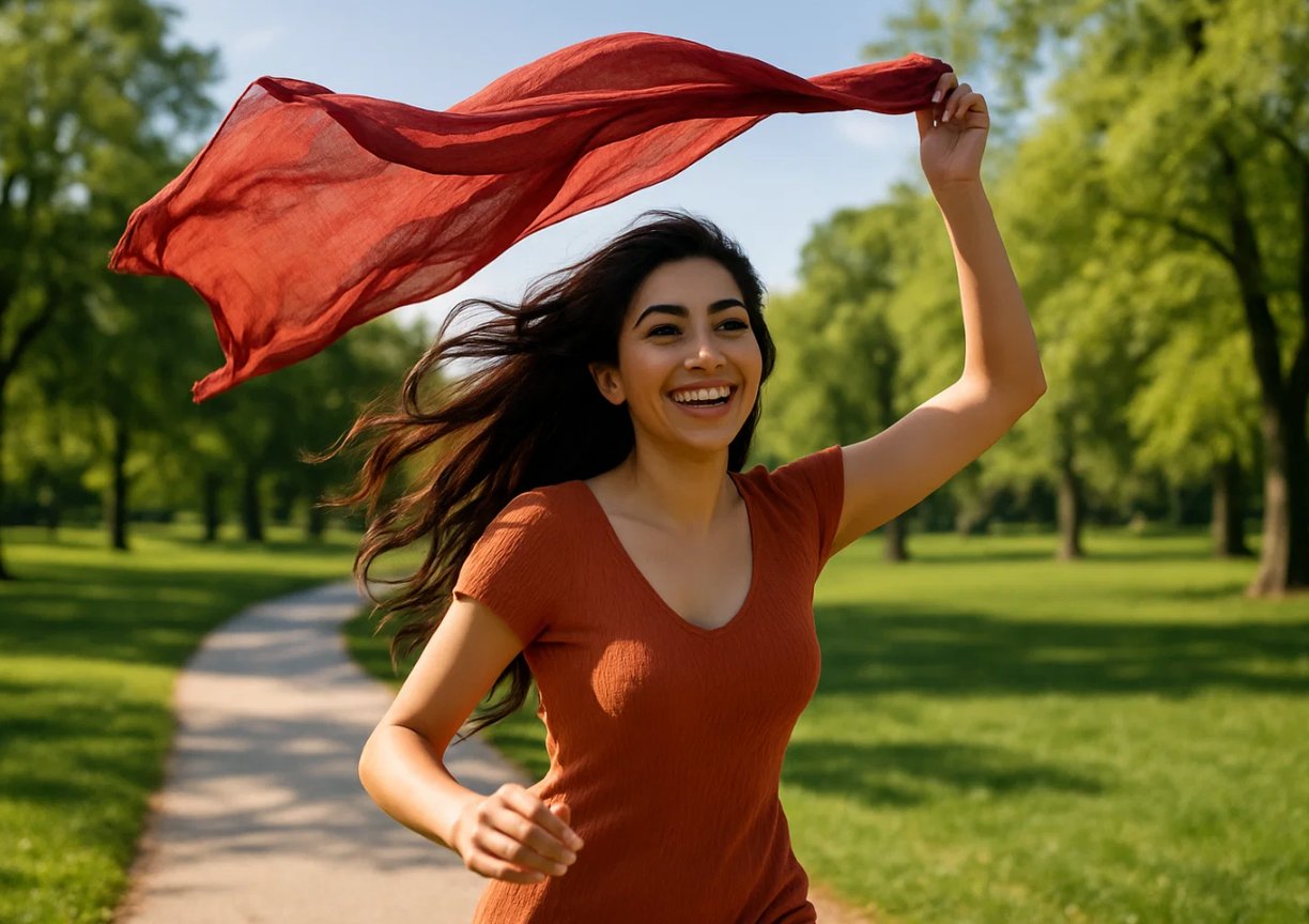 femme sans voile pour la journée mondiale de la femme sans voile