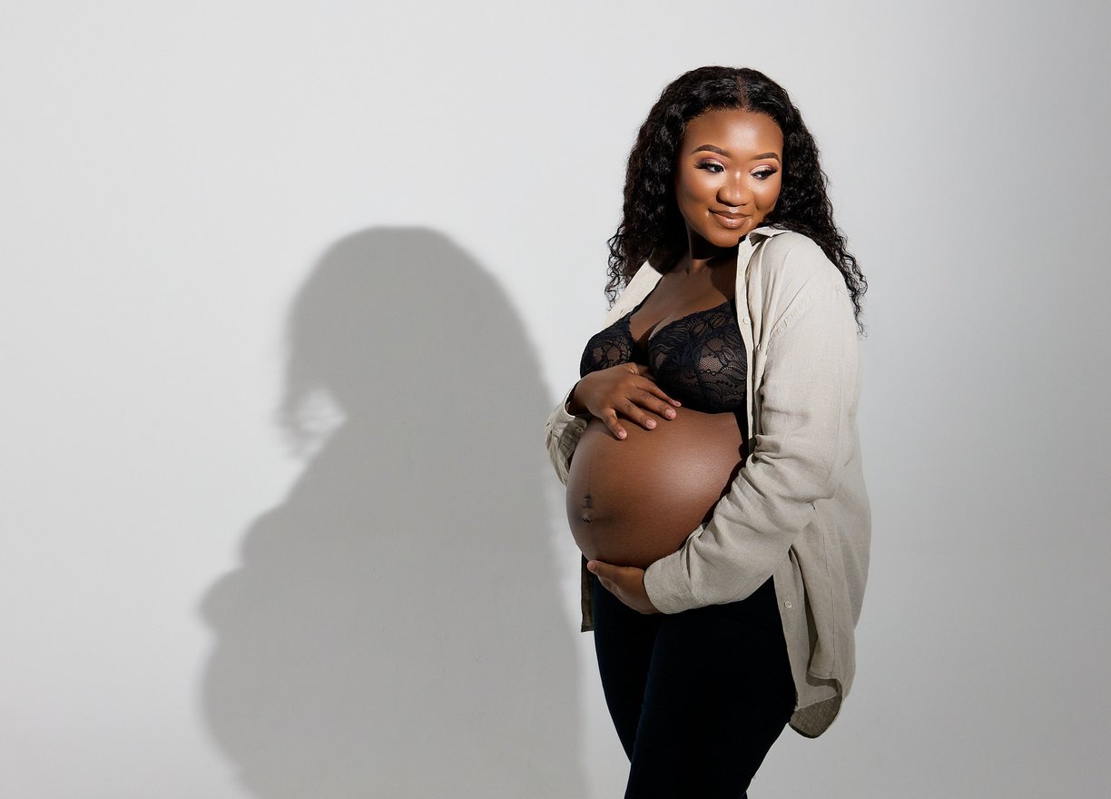 studio maternity shoot Durban
