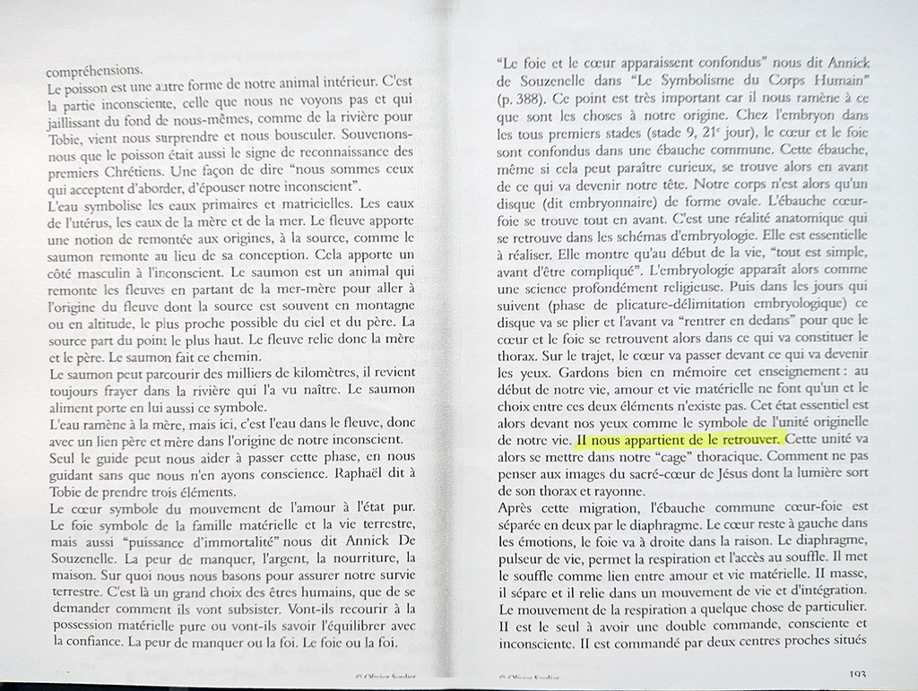 Olivier Soulier embryologie