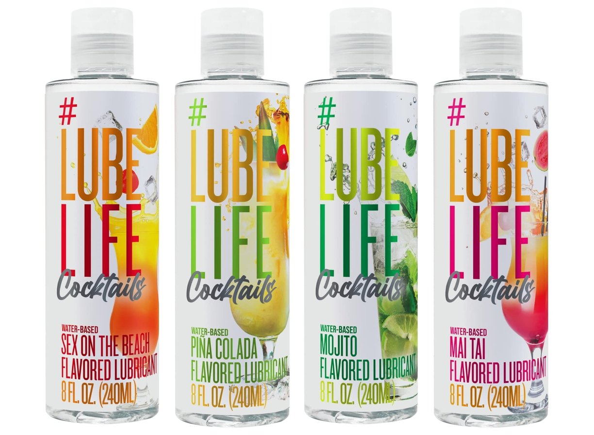 a variety of drinks in a variety of flavors