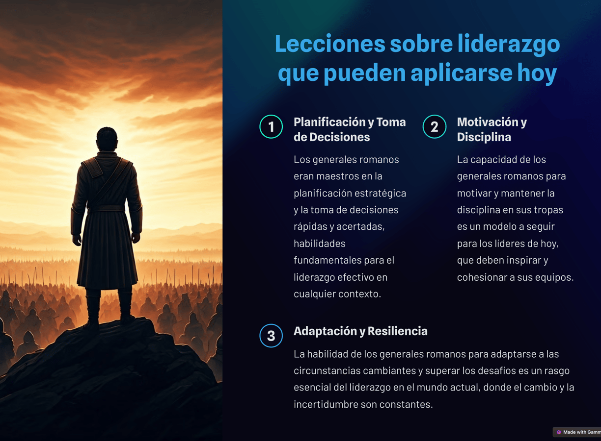 lecciones sobre liderazgo 