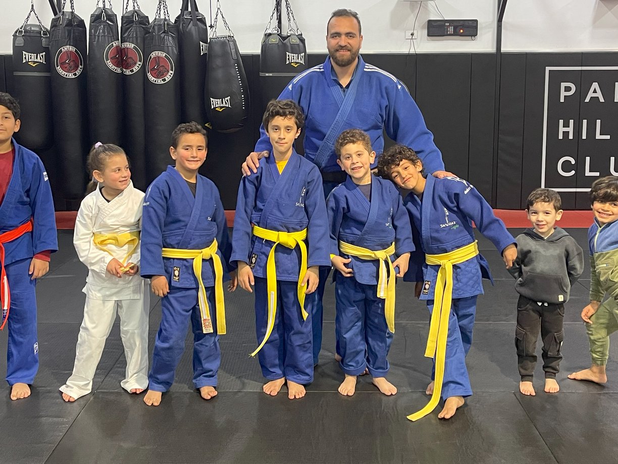 تدريب جودو للأطفال في أكاديمية Judo Sport Egypt