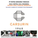 Carsurin 1968 Certificate Briquette charcoal