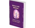 une couverture de livre avec une photo d'une femme en robe violette