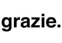 grazie. logo
