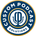 Custom Podcast Solutions logo