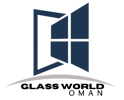 world glass logo