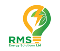 a logo for rms energy solutions