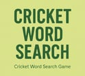 Cricket Word Search Game 