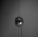 FEEL UP: Lámpara colgante de diseño minimalista con esfera de luz central