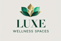 a logo for Luxe Wellness Spaces 