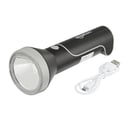 Amazon Basics 2 In 1 Rechargeable Torch And Table Light, Black, Plastic (₹399)