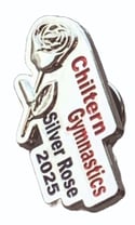 Chiltern Rose Pin Badge 2025