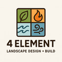 4 Element Landscape Design+Build logo
