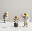 Street27 Polyvinyl Chloride 3Pcs Astronaut Action Figurine Home Decor (₹499)