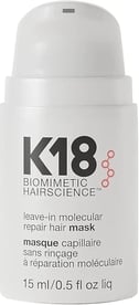 K18 Leave-In Molecular Hair Mask, Repairs Dry or Damaged Hair, Reverse Hair Damage from Bleach, Colo