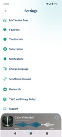 tinnitus info help app