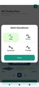 sound waves tinnitus help app