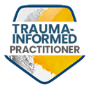 Trauma Informed Practitioner certification badge
