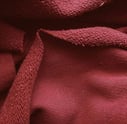 Burgandy French Terry Fabric Swatch