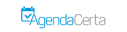 a black and white logo with the word agenda gertata