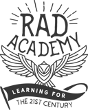 Rad Academy Summer Camps 2023 logo