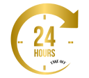 Twenty-four hours for delivery